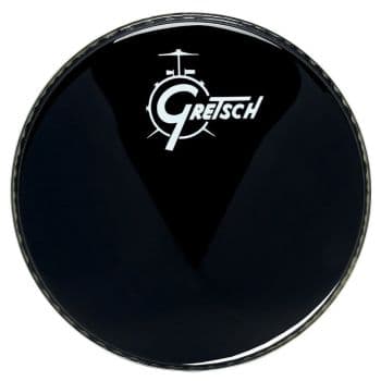 Gretsch Drums GRDHEB24 Parche Bombo 24 Pulgadas Ambassador Ebony GRDHEB24