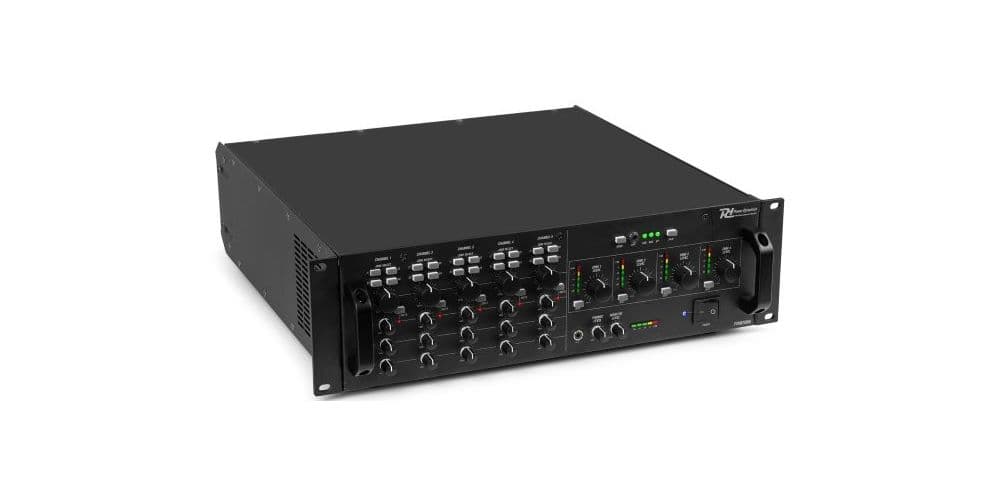 Power Dynamics PAM2004 Amplificador 4 Zonas PAM2004 100V 4Z MatrixAmp 4x200W BT