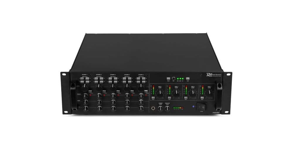 Power Dynamics PAM2004 Amplificador 4 Zonas PAM2004 100V 4Z MatrixAmp 4x200W BT