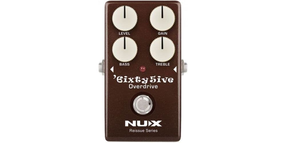 NUX 6Ixty5Ive Overdrive Pedal Guitarra 6Ixty5Ive Overdrive