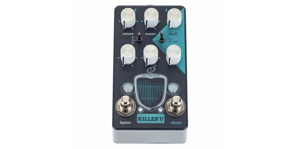 Crazy Tube KILLER V Pedal Vibrato/Preamp KILLER V