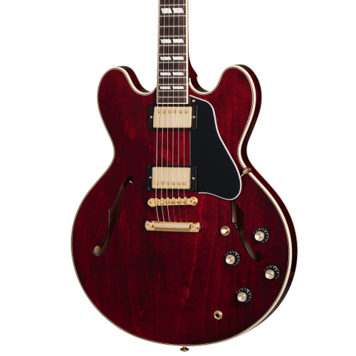 Gibson ES-345 Gold Hardware Wine Red Guitarra Eléctrica ES-345 Gold Hardware Wine Red