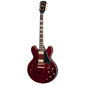 Gibson ES-345 Gold Hardware Wine Red Guitarra Eléctrica ES-345 Gold Hardware Wine Red