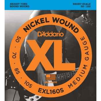 D´addario EXL160S Medium Short Scale Cuerdas para Bajo EXL160S