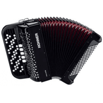Hohner acordeón nova iii 96 bajos a-4172 negro