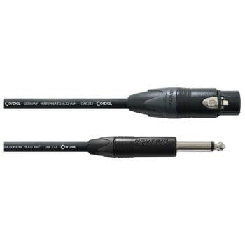 Cordial cpm 10 fp cable de xlr hembra a jack 10 metros