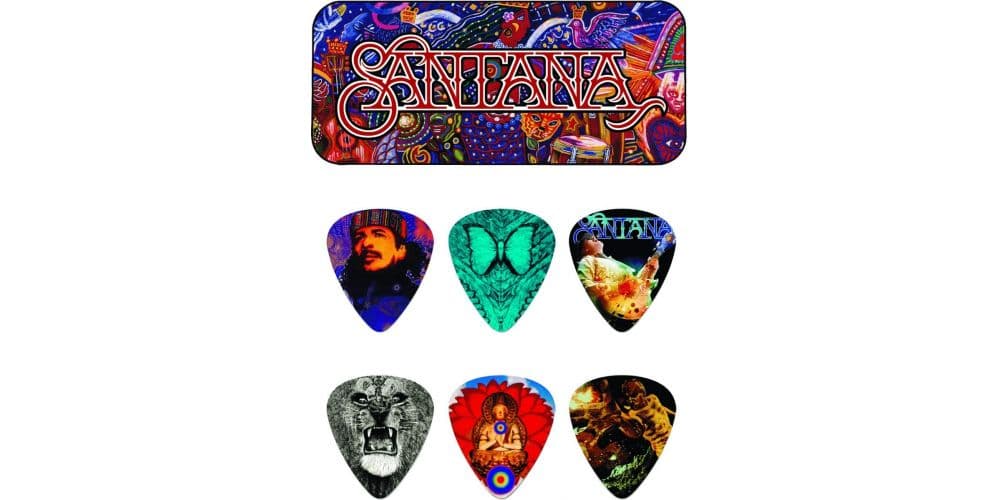Dunlop Bote Carlos Santana Medium Pack de 6 Un. SANPT01M