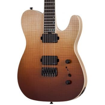 Schecter pt sls elite antique fade burst. guitarra eléctrica