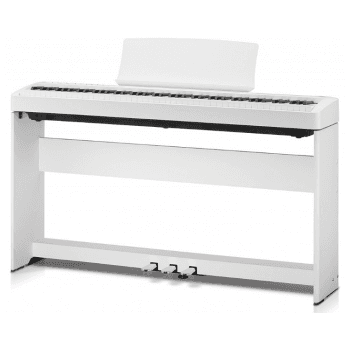 Kawai es 120 blanco + soporte hml-2 + pedalera f-351 blanco