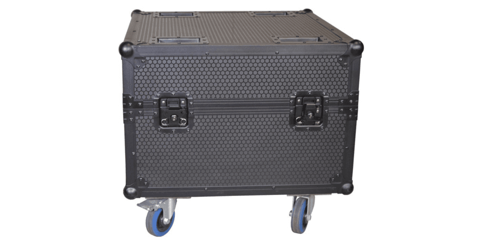Triton Blue Eclipse 650 + Flightcase de transporte para 4 SPARKLE Triton Blue Eclipse 650 + Flightcase