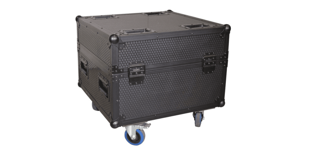 Triton Blue Eclipse 650 + Flightcase de transporte para 4 SPARKLE Triton Blue Eclipse 650 + Flightcase