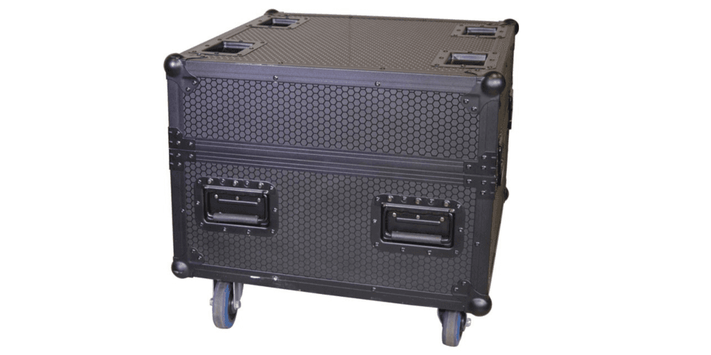 Triton Blue Eclipse 650 + Flightcase de transporte para 4 SPARKLE Triton Blue Eclipse 650 + Flightcase