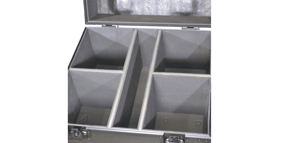 Triton Blue Eclipse 650 + Flightcase de transporte para 4 SPARKLE Triton Blue Eclipse 650 + Flightcase