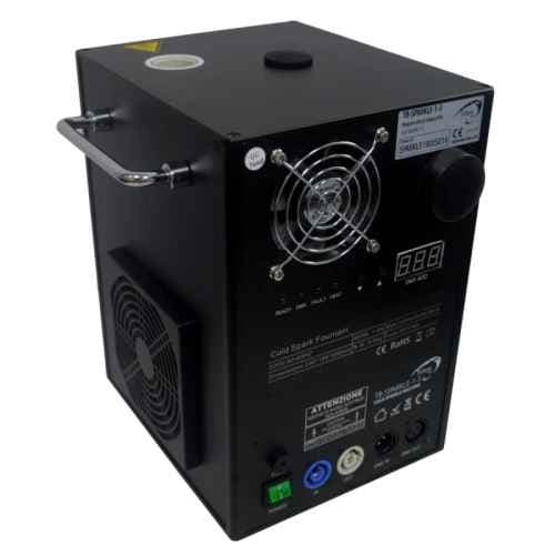 Triton Blue Eclipse 650 + Flightcase de transporte para 4 SPARKLE Triton Blue Eclipse 650 + Flightcase