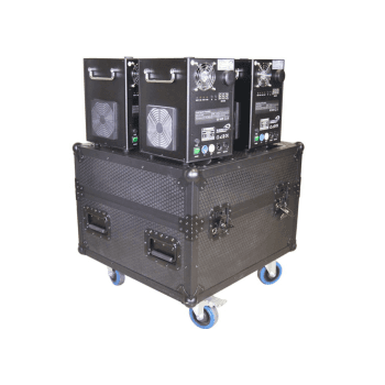 Triton Blue Eclipse 650 + Flightcase de transporte para 4 SPARKLE Triton Blue Eclipse 650 + Flightcase