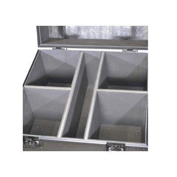 Triton Blue Eclipse 650 + Flightcase de transporte para 4 SPARKLE Triton Blue Eclipse 650 + Flightcase