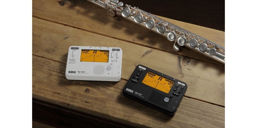 Korg TM-70T BK Afinador Cromático TM-70T BK