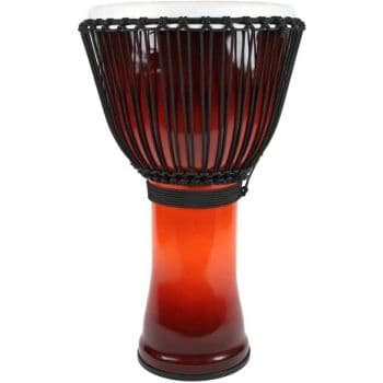 Toca Percussion TF2DJ-12AFS Djembe Freestyle II Rope Tuned African Sunset TF2DJ-12AFS