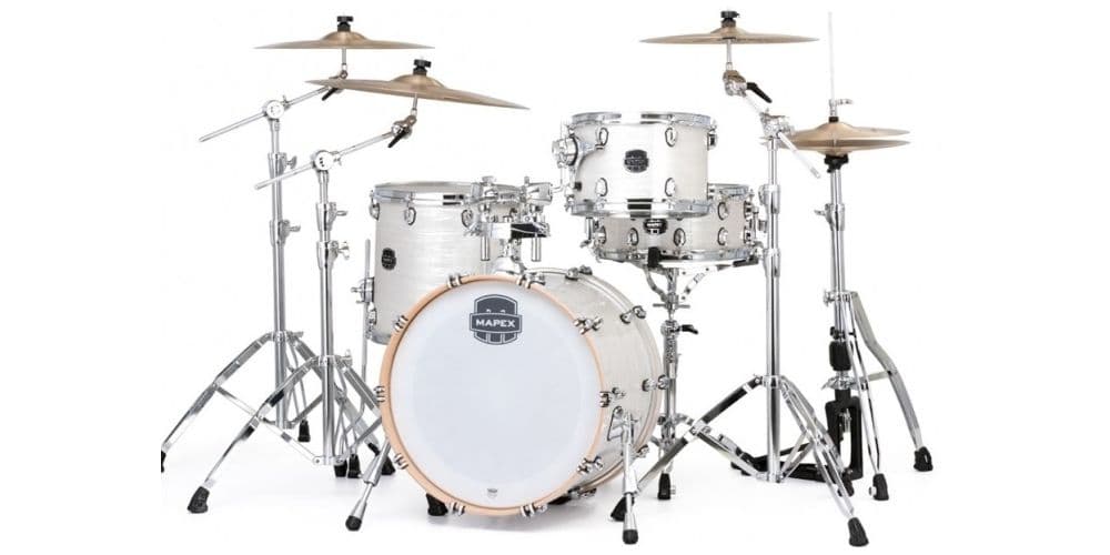 Mapex SVTE401XVW Saturn V White Marine Pearl Batería Acústica SVTE401XVW