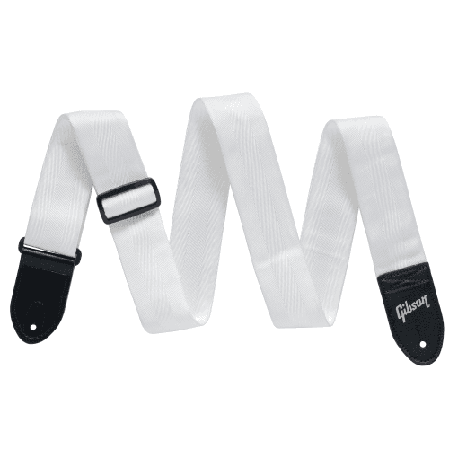 Gibson ASBELT-WHT The Seatbelt (White) Correa Guitarra The Seatbelt (White)