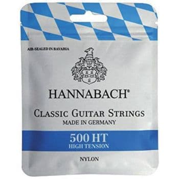 Hannabach 500ht cuerdas para guitarra clásica tensión alta