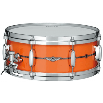 Tama star bubinga atomic orange caja 14x5´5 tbs1455s-amo