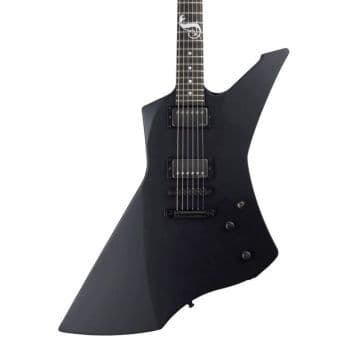 Esp eii snakebyte black satin guitarra eléctrica