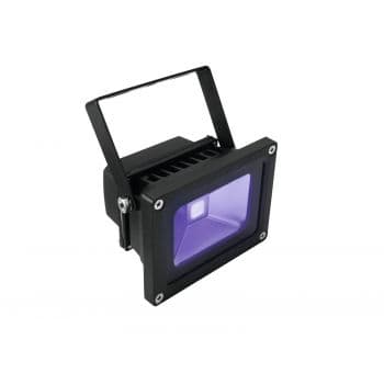 Eurolite led ip fl-10 cob uv foco ip54 luz negra