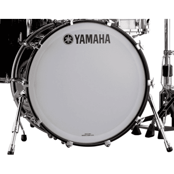 Yamaha recording custom solid black bombo 24x14 rbb2414sob