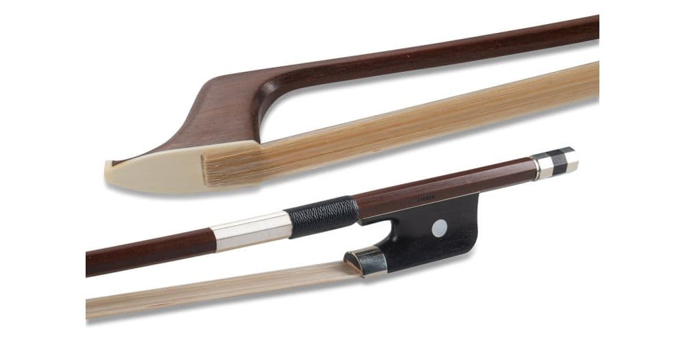 GEWA Arco de Contrabajo Madera Brasil Francés 3/4 Octogonal con Guia Brasil Francés 3/4 Octogonal con Guia