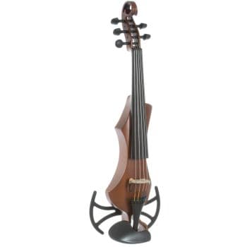 GEWA Novita 3.0 Marrón dorado Violín Eléctrico 5 Cuerdas con Adaptador Novita 3.0 Marrón dorado 5 Cuerdas con Adaptador