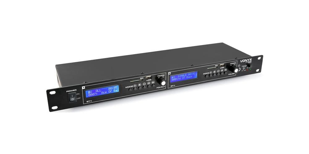 Vonyx VX2USB MK2 Doble Reproductor Usb/Sd/Bt ( REACONDICIONADO ) VX2USB MK2