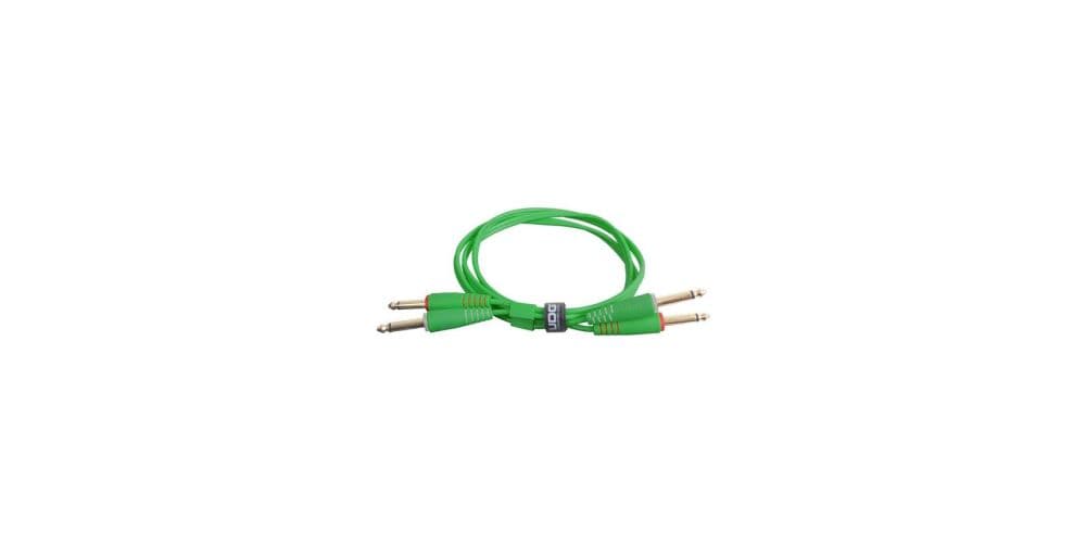 Udg UL AUDIO Cable Jack Mono a Jack Mono Green1,5 metros UL AUDIO Cable Jack Mono a Jack Mono Green1,5 metr