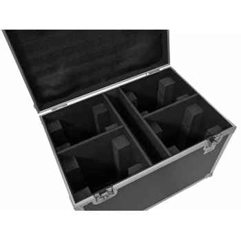 Roadinger TMH-W400 Flightcase 4x con ruedas TMH-W400