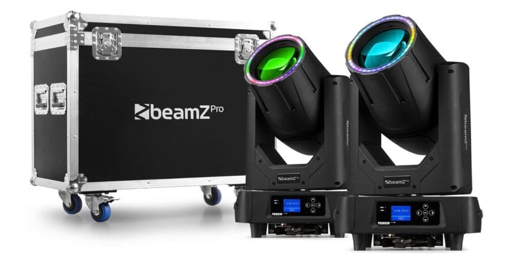 Beamz Nereid380B IP65 MovHead 2pcs in FC Nereid380B IP65 MovHead 2pcs in FC