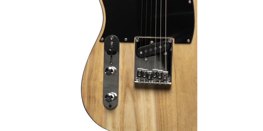 Stagg SET-STD NAT LH Guitarra eléctrica serie T para zurdos SET-STD NAT LH