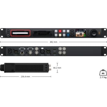 Blackmagic HyperDeck Studio HD Pro HyperDeck Studio HD Pro