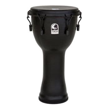 Toca Percussion SFDMX-12BM Black Mamba Djembe Freestyle Mechanically Tuned SFDMX-12BM