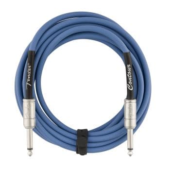 Fender Contour 15 Cable Lake Placid Blue Cable Jack Contour 15 Cable Lake Placid Blue