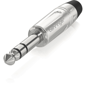Behringer 4s-sr conector macho trs profesional de 1/4