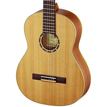 Ortega r131l guitarra clásica para zurdo family pro 4/4 natural