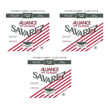 Savarez 540R Alliance Juego Cuerdas Guitarra Clásica 3 Juegos 540R