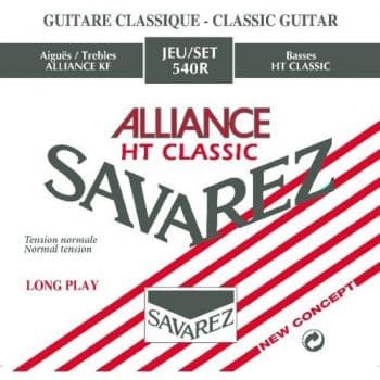 Savarez 540R Alliance Juego Cuerdas Guitarra Clásica 3 Juegos 540R