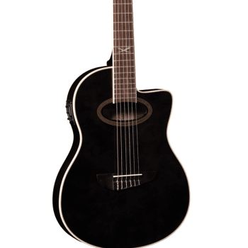 Eko nxt nylon n100ce black guitarra acústica
