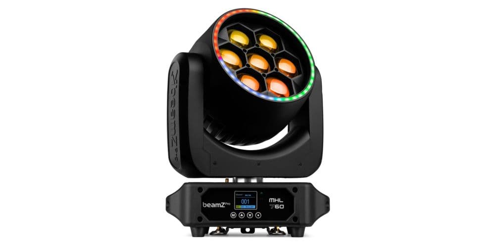 Beamz MHL760 Mov Head Zoom 7x60W BeeEye MHL760 Mov Head Zoom 7x60W BeeEye