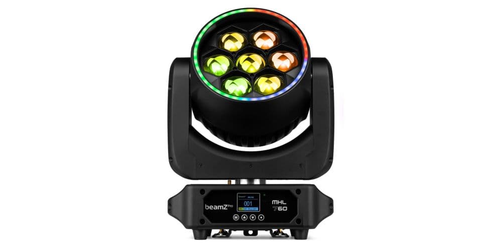 Beamz MHL760 Mov Head Zoom 7x60W BeeEye MHL760 Mov Head Zoom 7x60W BeeEye