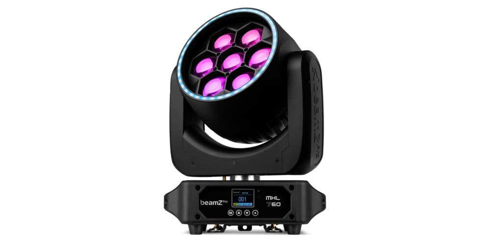 Beamz MHL760 Mov Head Zoom 7x60W BeeEye MHL760 Mov Head Zoom 7x60W BeeEye