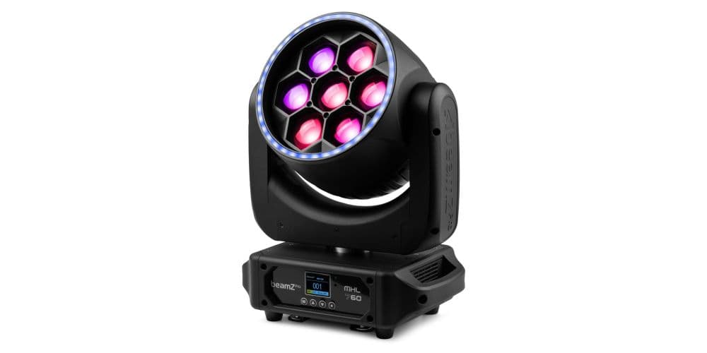 Beamz MHL760 Mov Head Zoom 7x60W BeeEye MHL760 Mov Head Zoom 7x60W BeeEye