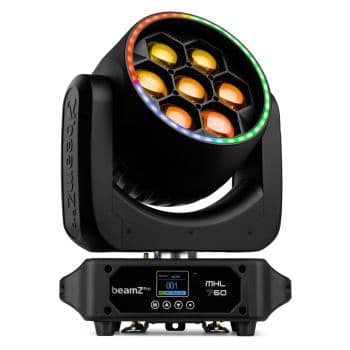 Beamz MHL760 Mov Head Zoom 7x60W BeeEye MHL760 Mov Head Zoom 7x60W BeeEye