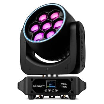 Beamz MHL760 Mov Head Zoom 7x60W BeeEye MHL760 Mov Head Zoom 7x60W BeeEye